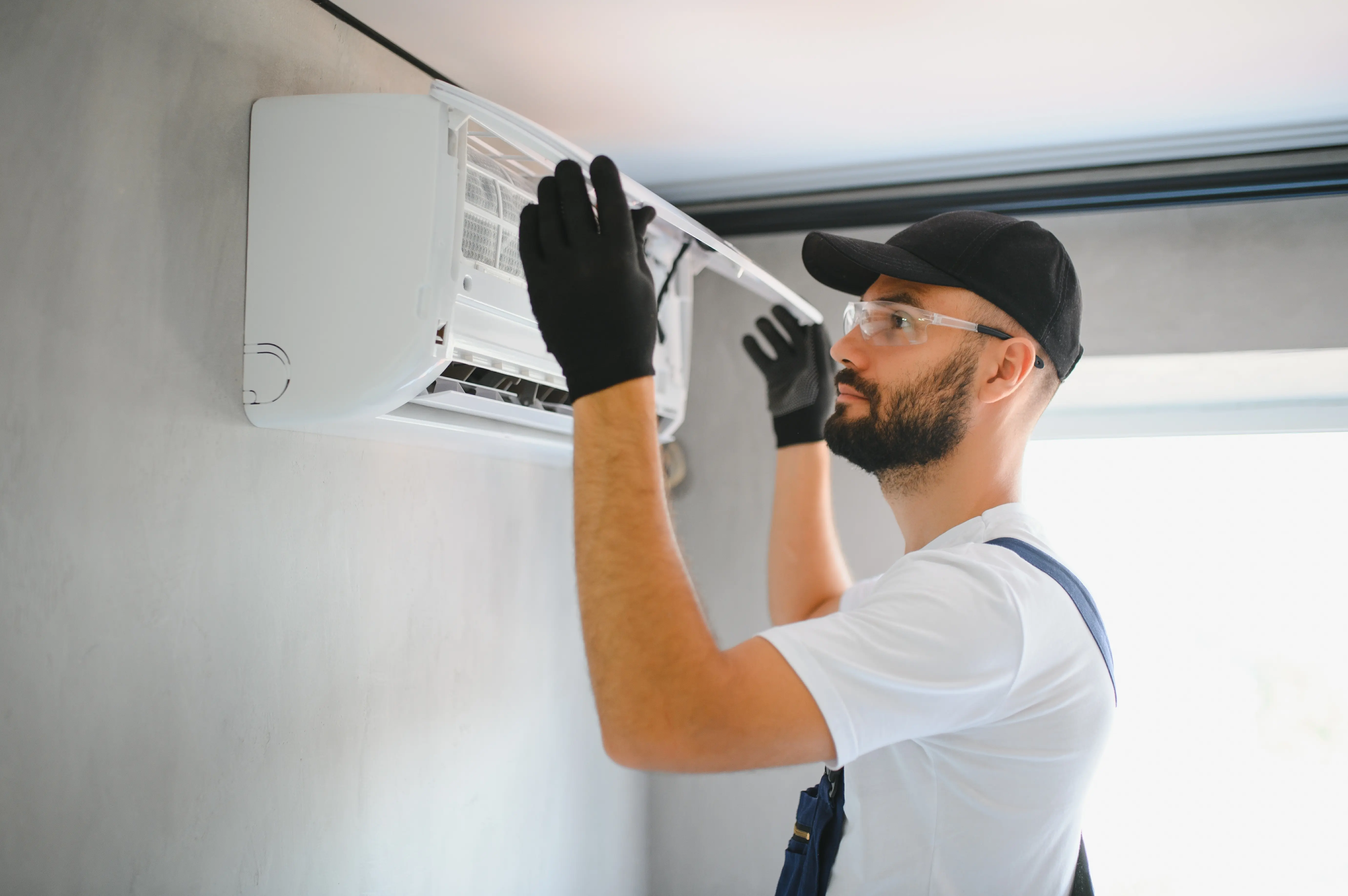Climatisation dans salon moderne
