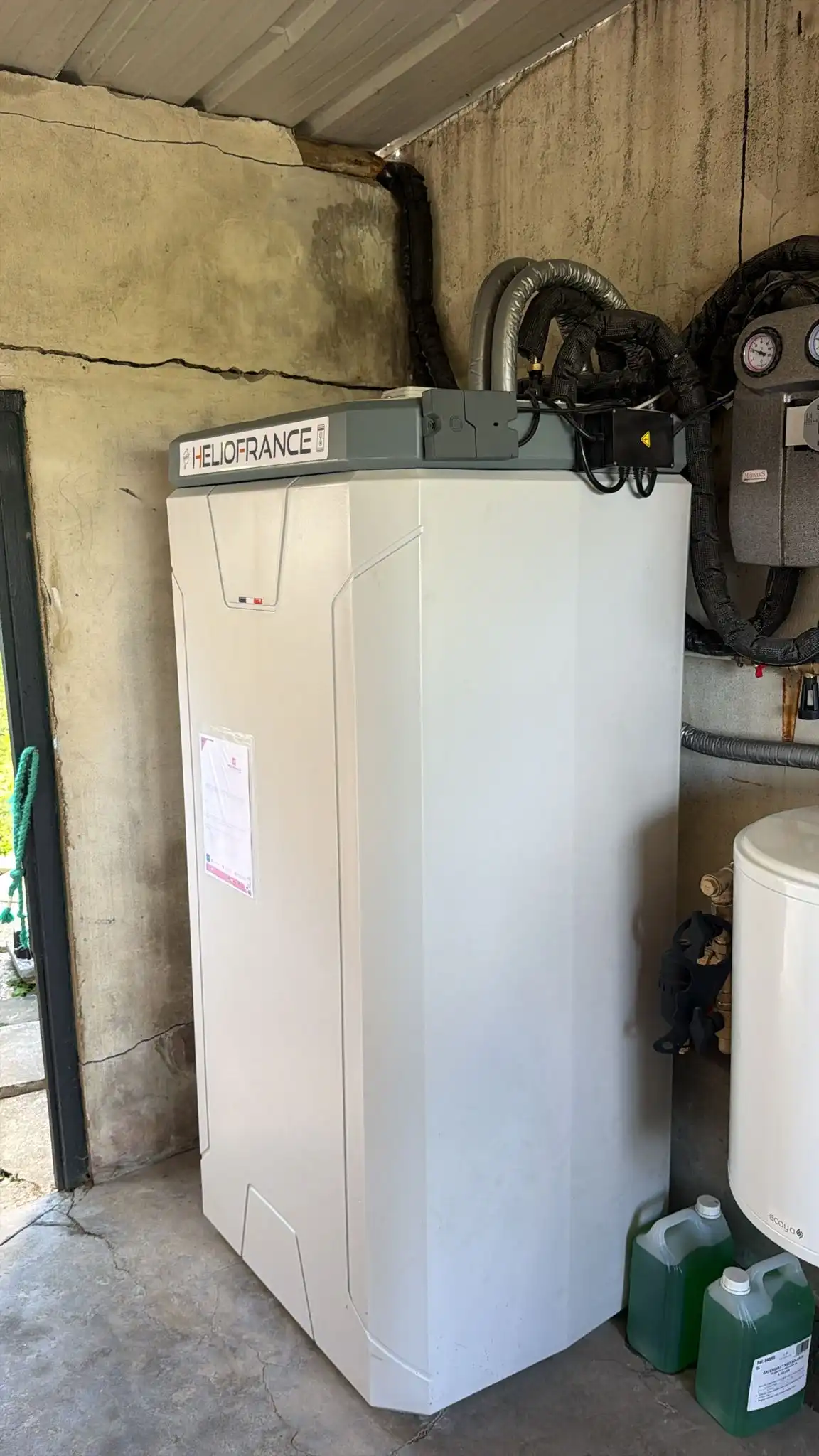 Équipement intérieur de chauffage à salles
