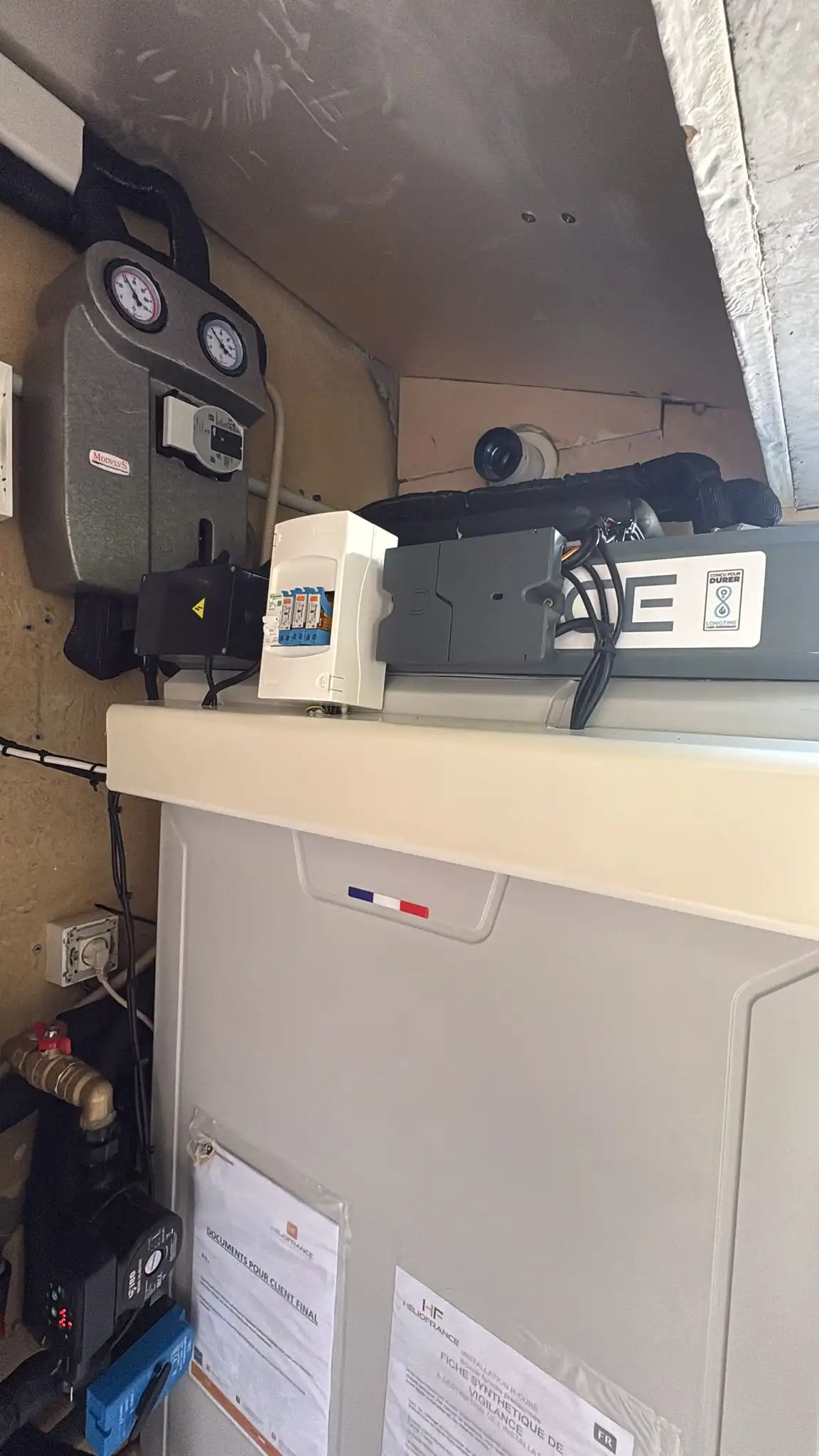 Module intérieur de chauffage à auchel